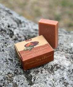 Moroccan Clay & Rosewood Artisanal Soap, 3.5 oz.