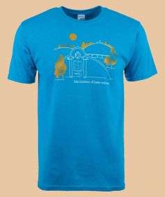 Kids' Adiyogi Abode T-Shirt, Turquoise