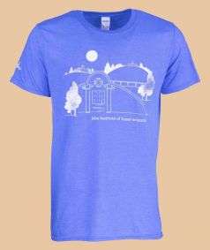 Isha Institute Unisex T-Shirt, Royal Blue