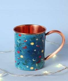 Ashram Festive Copper Mug